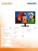 Monitor 21.5 223V5LHSB2/00  LED HDMI Czarny